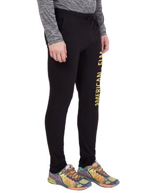 black cotton track pant - 14424788 - Standard Image - 2