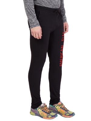 black cotton track pant - 14424789 - Standard Image - 2