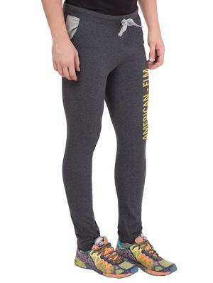 grey cotton track pant - 14424809 - Standard Image - 2