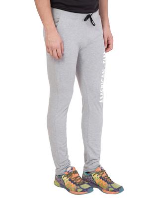 grey cotton track pant - 14424819 - Standard Image - 2