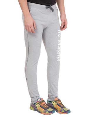 grey cotton track pant - 14424826 - Standard Image - 2