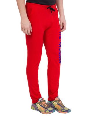 red cotton track pant - 14424832 - Standard Image - 2