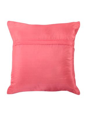 Poly Silk Single Rajasthani Traditional Cushion Cover By Rajrang - 14425215 - Standard Image - 2