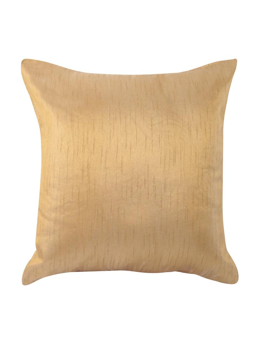 Poly Silk Single Rajasthani Traditional Cushion Cover By Rajrang - 14425216 - Zoom Image - 2