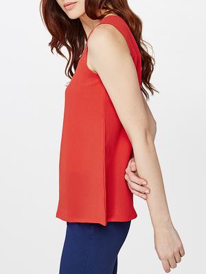 red embellished top - 14427801 - Standard Image - 2