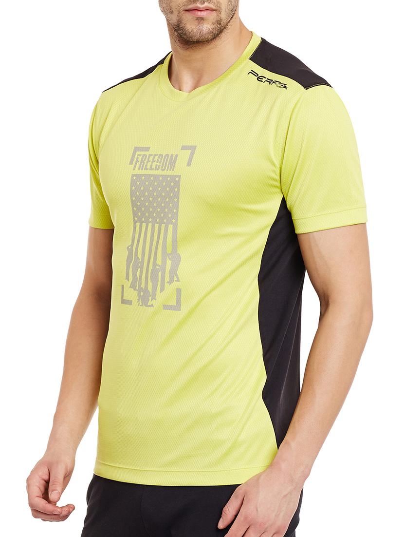 yellow polyester tshirt - 14428562 - Zoom Image - 2