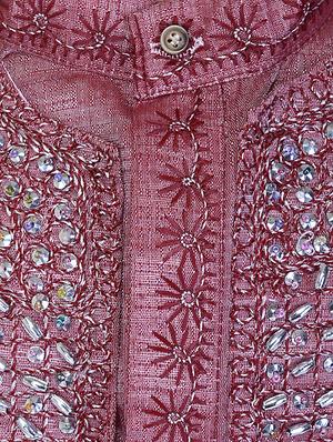 pink cotton kurta set - 14428937 - Standard Image - 5