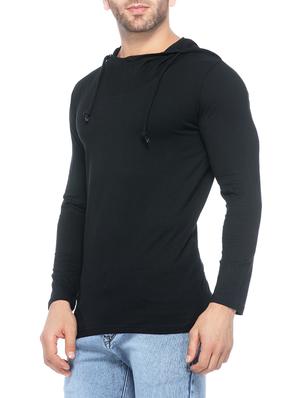 black cotton t-shirt - 14430719 - Standard Image - 2