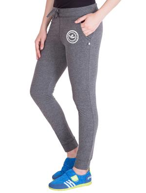 grey cotton track pants - 14432425 - Standard Image - 2