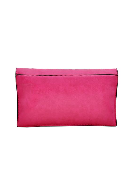 pink leatherette sling bag - 14432461 - Zoom Image - 2