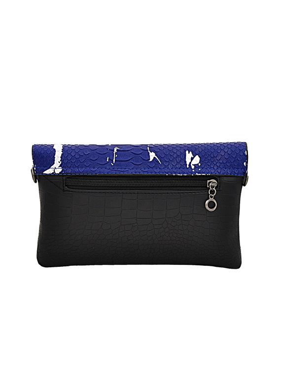blue leatherette sling bag - 14432466 - Zoom Image - 2
