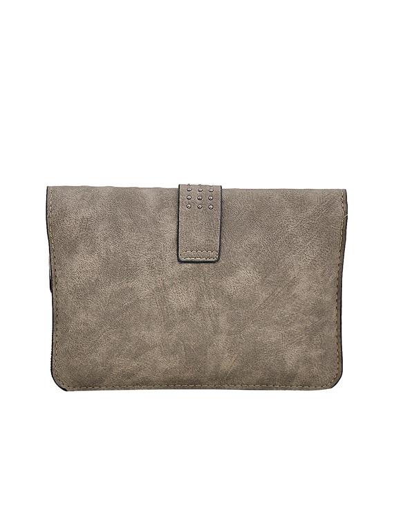 grey leatherette sling bag - 14432472 - Zoom Image - 2