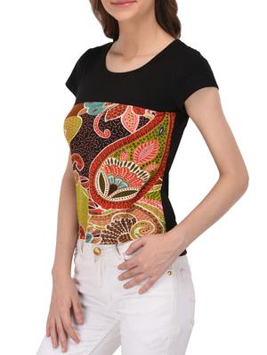 black cotton top - 14432510 - Standard Image - 2