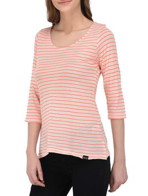 pink jersey casual top - 14432516 - Standard Image - 2