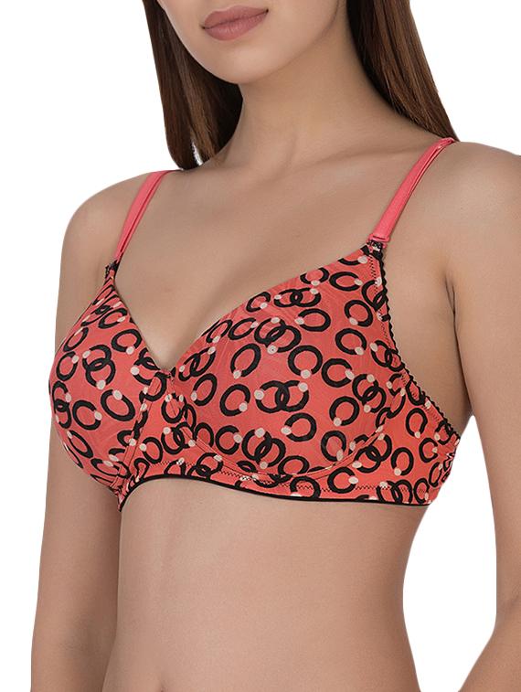 orange polyamide bra - 14432800 - Zoom Image - 2