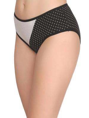 black cotton hipster panty - 14432868 - Standard Image - 2