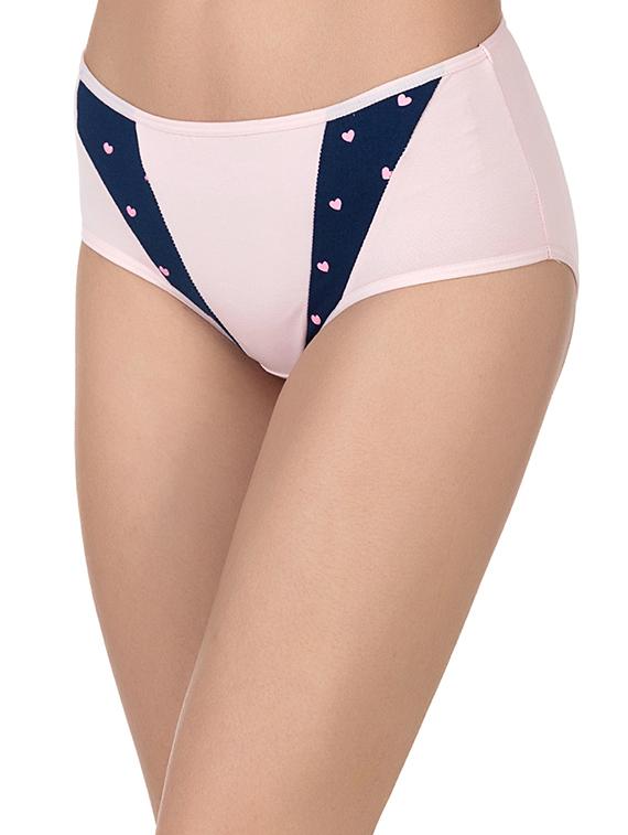 pink cotton hipster panty - 14432875 - Zoom Image - 2