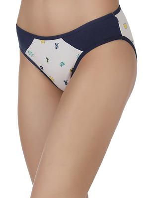 white cotton bikini panty - 14432887 - Standard Image - 2
