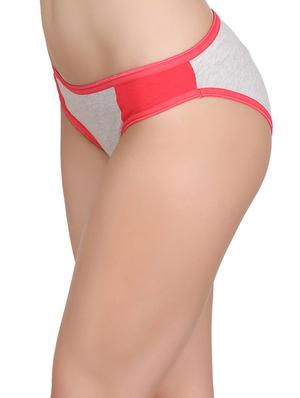 grey cotton bikini panty - 14432924 - Standard Image - 2