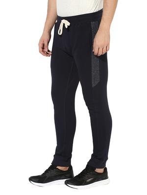 dark blue cotton joggers - 14433183 - Standard Image - 2