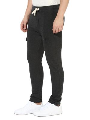 black cotton joggers - 14433185 - Standard Image - 2