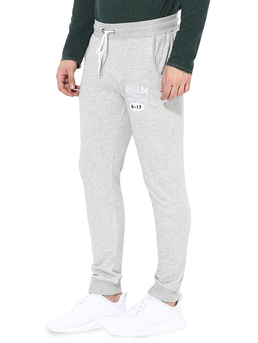 grey cotton joggers - 14433188 - Zoom Image - 2