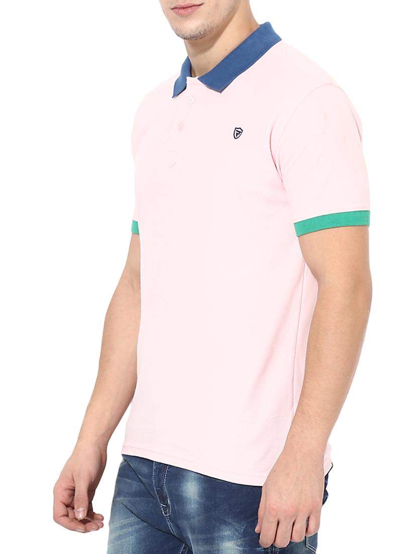 pink cotton t-shirt - 14433276 - Zoom Image - 2