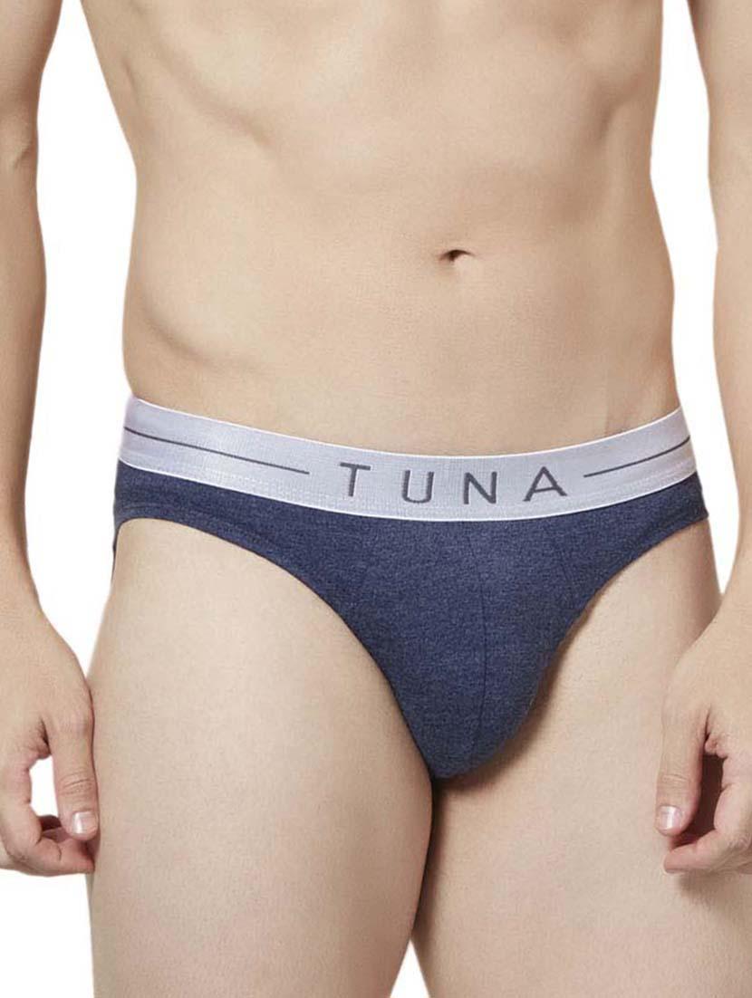 white and blue cotton brief - 14434514 - Zoom Image - 2