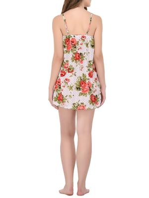 multi colored satin nightwear set - 14434693 - Standard Image - 5
