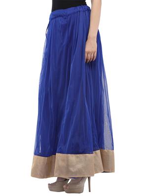 MAKXZIYAblue net a-line skirt - 14435143 - Standard Image - 2