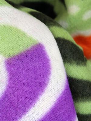 Multicolor Polyester Single Blanket - 14435156 - Standard Image - 2