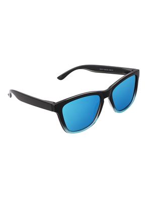 REACTR- New Arrival Black Green Wayfarers HD Polarized Sunglasses For Men Women - 14438114 - Standard Image - 2