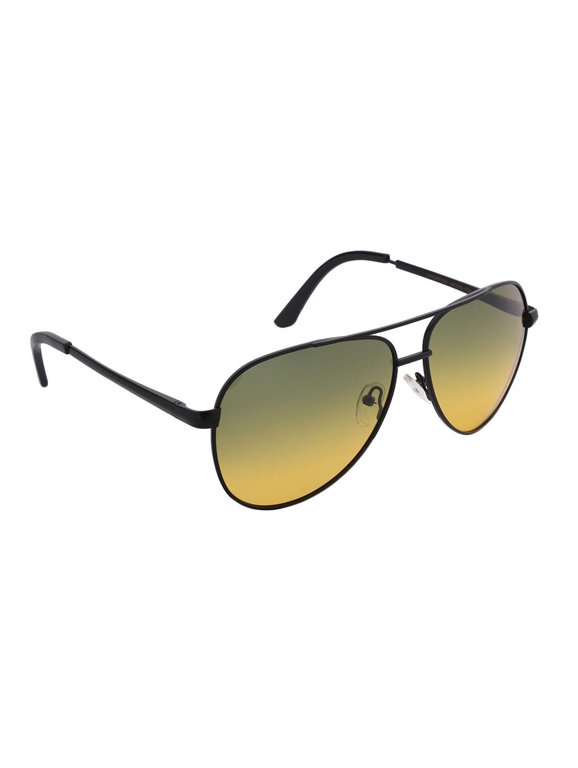 REACT Yellow Gradient Aviator HD Polarized Sunglasses For Men Women - 14438115 - Zoom Image - 2