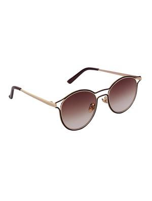 REACTR- New Arrival Mirror Pink Round HD Polarized Sunglasses For Women - 14438125 - Standard Image - 2