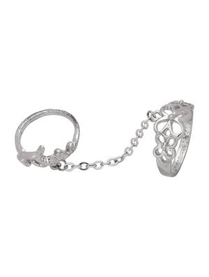 silver metal ring - 14438169 - Standard Image - 2