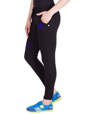 black cotton track pants - 14439043 - Standard Image - 2