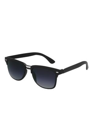 Superray CB905-BLU-BK Black Club Wayfarer Sunglasses for Men & Women - 14439157 - Standard Image - 2