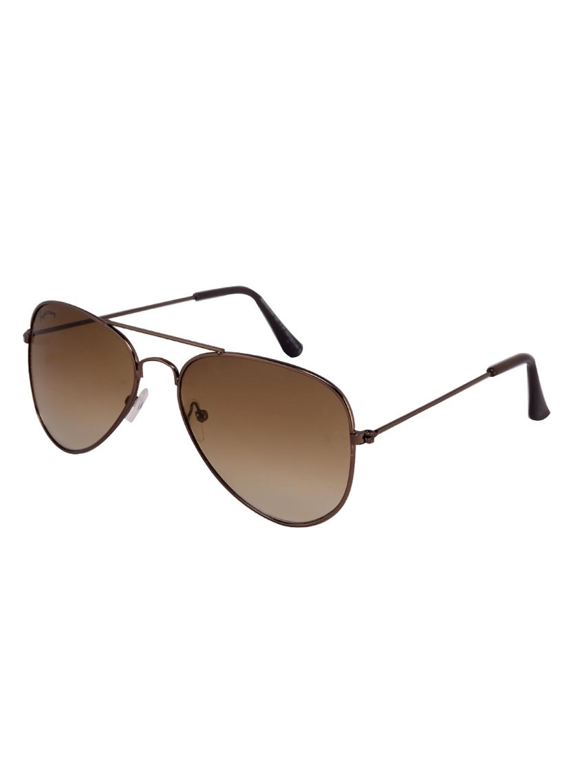 Superray AV921-BRW-CP Aviator Style Sunglasses for Men & Women - 14439163 - Zoom Image - 2