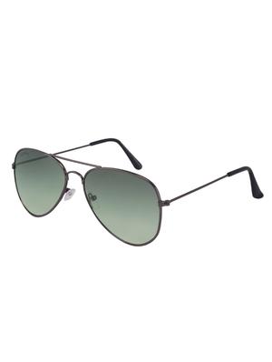Superray AV921-GRN-GRY Aviator Style Sunglasses for Men & Women - 14439166 - Standard Image - 2