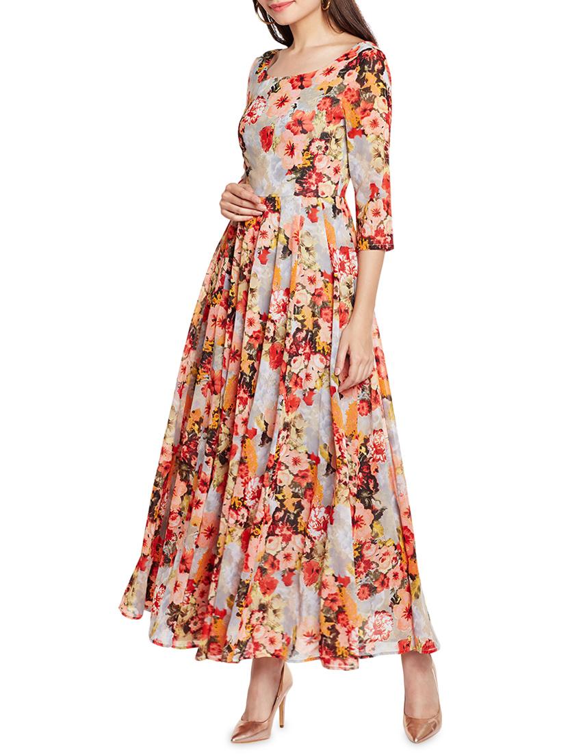 multi colored maxi dress - 14439328 - Zoom Image - 2