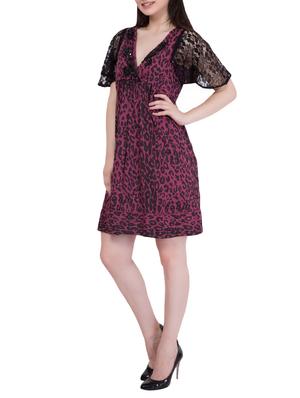 multi colored a-line dress - 14445532 - Standard Image - 2
