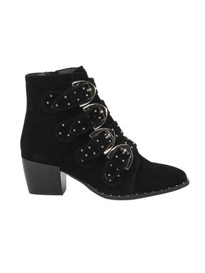 black suede ankle boot - 14448321 - Standard Image - 2