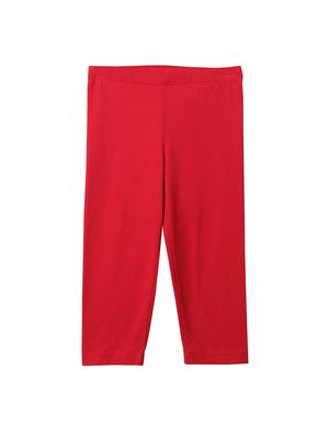 red cotton legging - 14448354 - Standard Image - 2