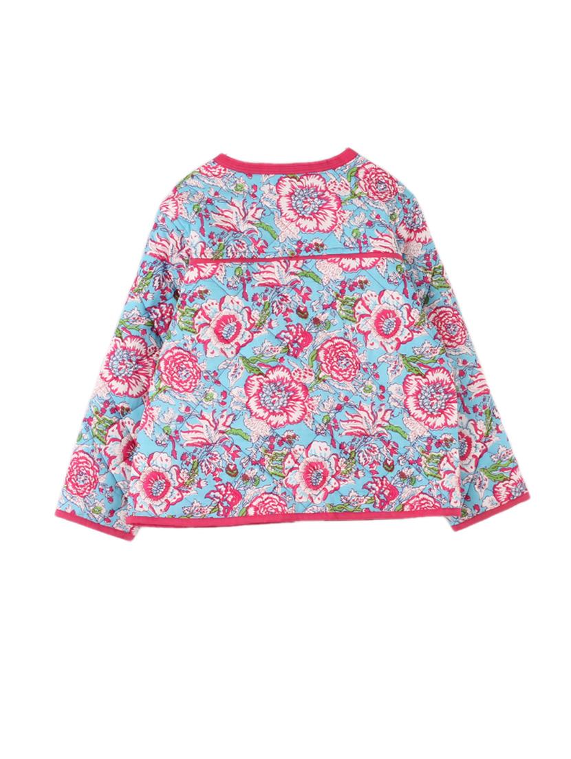 blue cotton quilted jacket - 14450266 - Zoom Image - 2