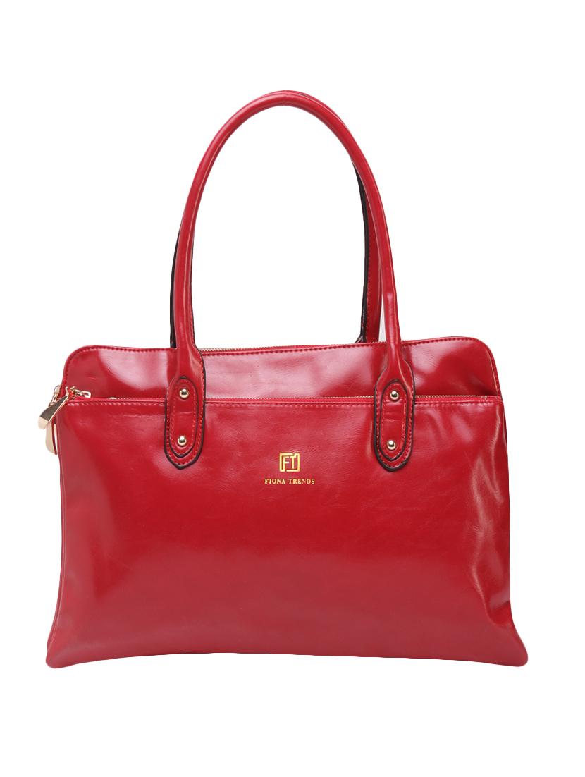 maroon cotton regular handbag - 14456697 - Zoom Image - 5