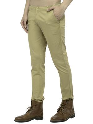 beige cotton chinos casual trousers - 14457193 - Standard Image - 2