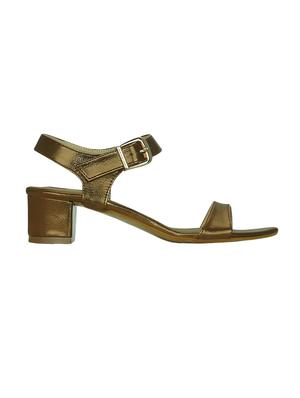 copper ankle strap sandal - 14457924 - Standard Image - 2