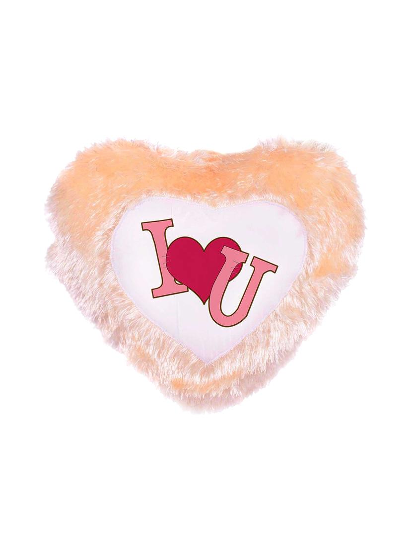 Heart Shape "Love" Printed Cushions Cover - 14458326 - Zoom Image - 2