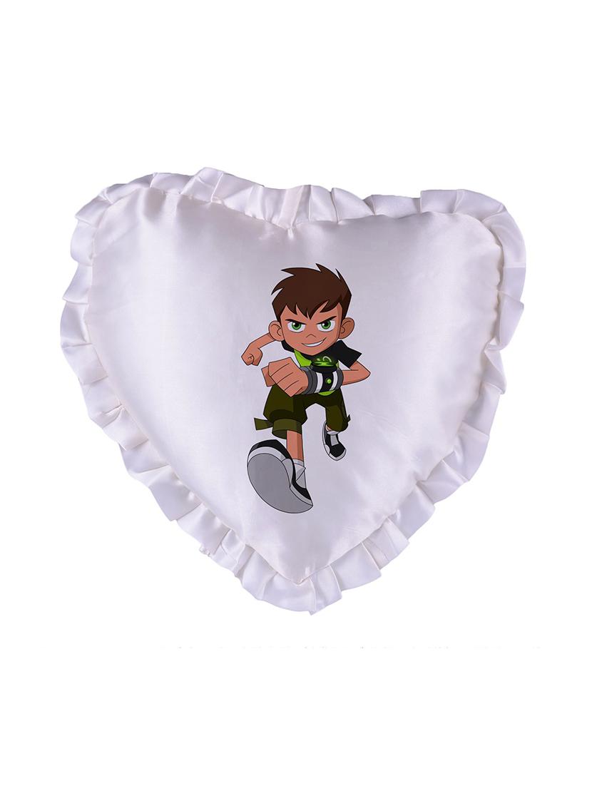 heart Shape "ben 10 cartoon " Printed Cushions Cover - 14458465 - Zoom Image - 2