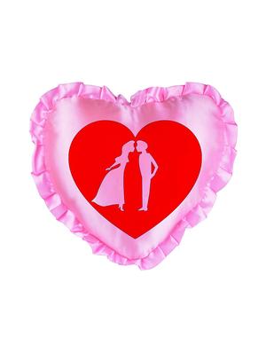 Heart Shape "Heart shape" Printed Cushions Cover - 14458569 - Standard Image - 2